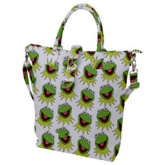 Kermit The Frog Buckle Top Tote Bag by Valentinaart