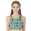 Insects pattern Tank Bikini Top View1
