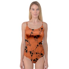 Skull Pattern Camisole Leotard  by Valentinaart