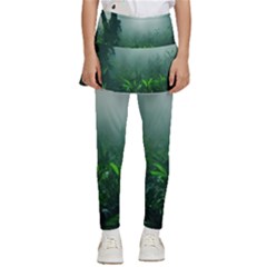 Swamp Forest Trees Background Nature Eerie Kids  Skirted Pants by danenraven