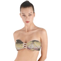 Boom Eruption Forest Mountain News Scary Volcano Twist Bandeau Bikini Top by danenraven