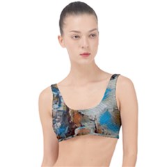 Abstract Mountains Landscape Tabloid Texture The Little Details Bikini Top by danenraven