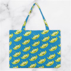Pattern Aliens Medium Tote Bag by artworkshop