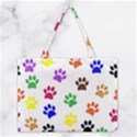 Pawprints Medium Tote Bag View1