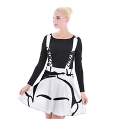Frida Kahlo  Suspender Skater Skirt by Sobalvarro