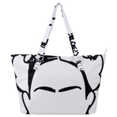 Frida Kahlo  Full Print Shoulder Bag by Sobalvarro
