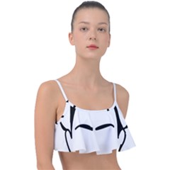 Frida Kahlo  Frill Bikini Top by Sobalvarro