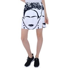 Frida Kahlo  Tennis Skirt by Sobalvarro