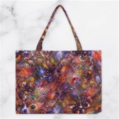 Fantasy Surreal Animals Psychedelic Pattern Medium Tote Bag by danenraven