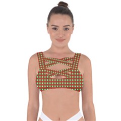Lumberjack Plaid, Buffalo Plaid, Bandaged Up Bikini Top by artworkshop