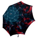 Art Polygon Geometric Design Pattern Colorful Hook Handle Umbrellas (Medium) View2