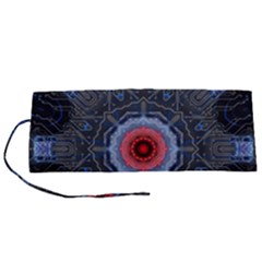 Art Robots Artificial Intelligence Technology Roll Up Canvas Pencil Holder (s) by Ravend