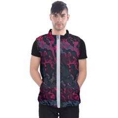 Granite Glitch Men s Puffer Vest by MRNStudios