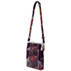 Astronaut Universe Planting Flowers Cosmos Jpg Multi Function Travel Bag by Pakemis