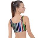Abstract Trees Colorful Artwork Woods The Little Details Bikini Top View2