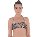 Background Embroidery Pattern Stitches Abstract Halter Bandeau Bikini Top View1