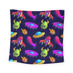 Space Pattern Square Tapestry (small) by Pakemis