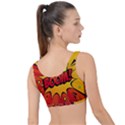 Explosion Boom Pop Art Style The Little Details Bikini Top View2