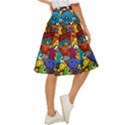 Graffiti Characters Seamless Pattern Classic Short Skirt View3