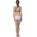 Tattoo Pattern Classic Banded Bikini Top View2