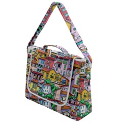 Menton Old Town France Box Up Messenger Bag by Pakemis