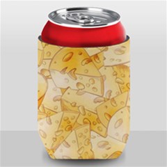 Cheese-slices-seamless-pattern-cartoon-style Can Holder by Pakemis
