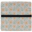 Hand-drawn-cute-flowers-with-leaves-pattern Seat Cushion View4