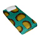 Taco-drawing-background-mexican-fast-food-pattern Fitted Sheet (Single Size) View2