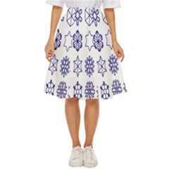 Various Types Of Snowflakes Classic Short Skirt by artworkshop