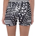 Black and white Sleepwear Shorts View2
