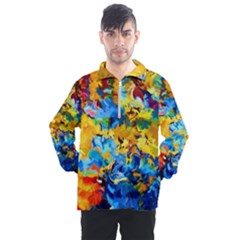 Abstract Art Men s Half Zip Pullover by gasi
