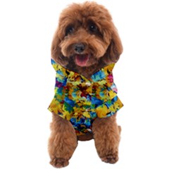 Abstract Art Dog Coat by gasi