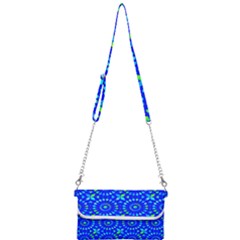 Kaleidoscope Royal Blue Mini Crossbody Handbag by Mazipoodles