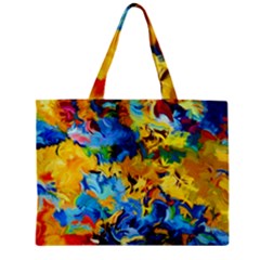Modern Art Zipper Mini Tote Bag by gasi