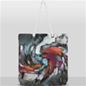 Abstract Art Full Print Rope Handle Tote (Large) View2