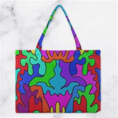 Colorful Design Medium Tote Bag by gasi