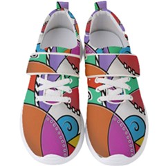 Modern Art Design Men s Velcro Strap Shoes by gasi