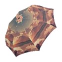Sunset River Sky Clouds Nature Nostalgic Mountain Folding Umbrellas View2