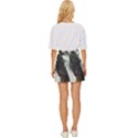 Trees Forest Woods Drawing Fantasy Dream Mini Front Wrap Skirt View4