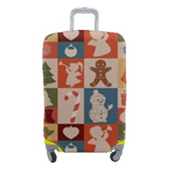 Cute Christmas Seamless Pattern Vector  - Luggage Cover (small) by Uceng