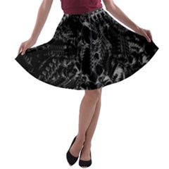Xeno Frenzy A-line Skater Skirt by MRNStudios