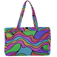 Colorful Stylish Design Canvas Work Bag by gasi