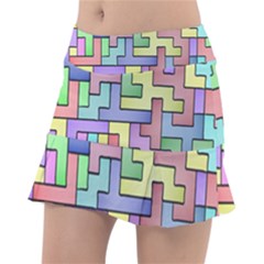 Colorful Stylish Design Classic Tennis Skirt by gasi