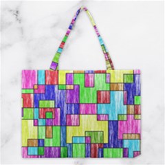 Colorful Stylish Design Medium Tote Bag by gasi