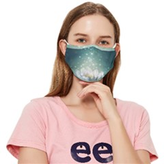 Sparkle Lotus Fitted Cloth Face Mask (adult) by Sparkle