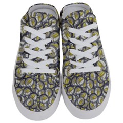 Gong Instrument Motif Pattern Half Slippers by dflcprintsclothing
