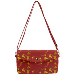 Background Pattern Texture Design Removable Strap Clutch Bag by Ravend