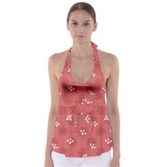 Background Graphic Wallpaper Decor Backdrop Design Art Pink Babydoll Tankini Top by Pakemis