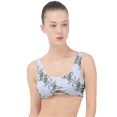 Background Ornamental Pattern Graphic Seamless The Little Details Bikini Top by Pakemis