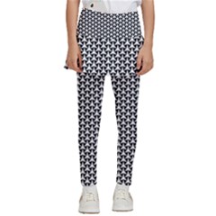 Abstract Background Pattern Geometric Kids  Skirted Pants by Ravend